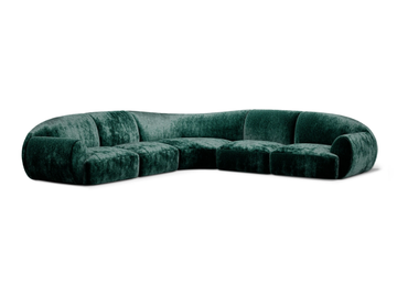 MEMORIA - Fabric sofa by Natuzzi Italia - view 2